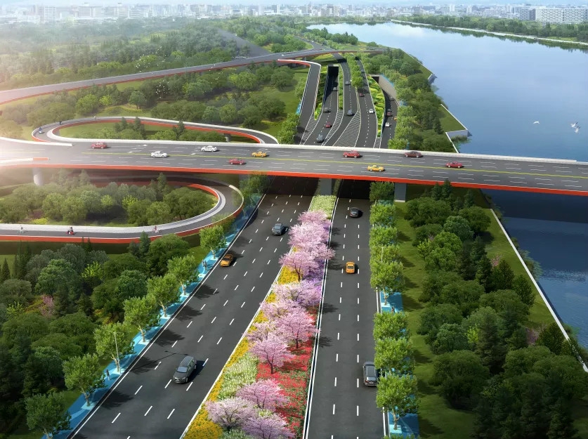 涂建平调研沿江中北大路工程进展情况